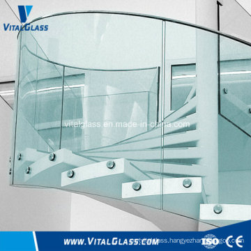 Railing Hollow Glass/Tempered Laminated Tinted Reflective Building Glass with Ce